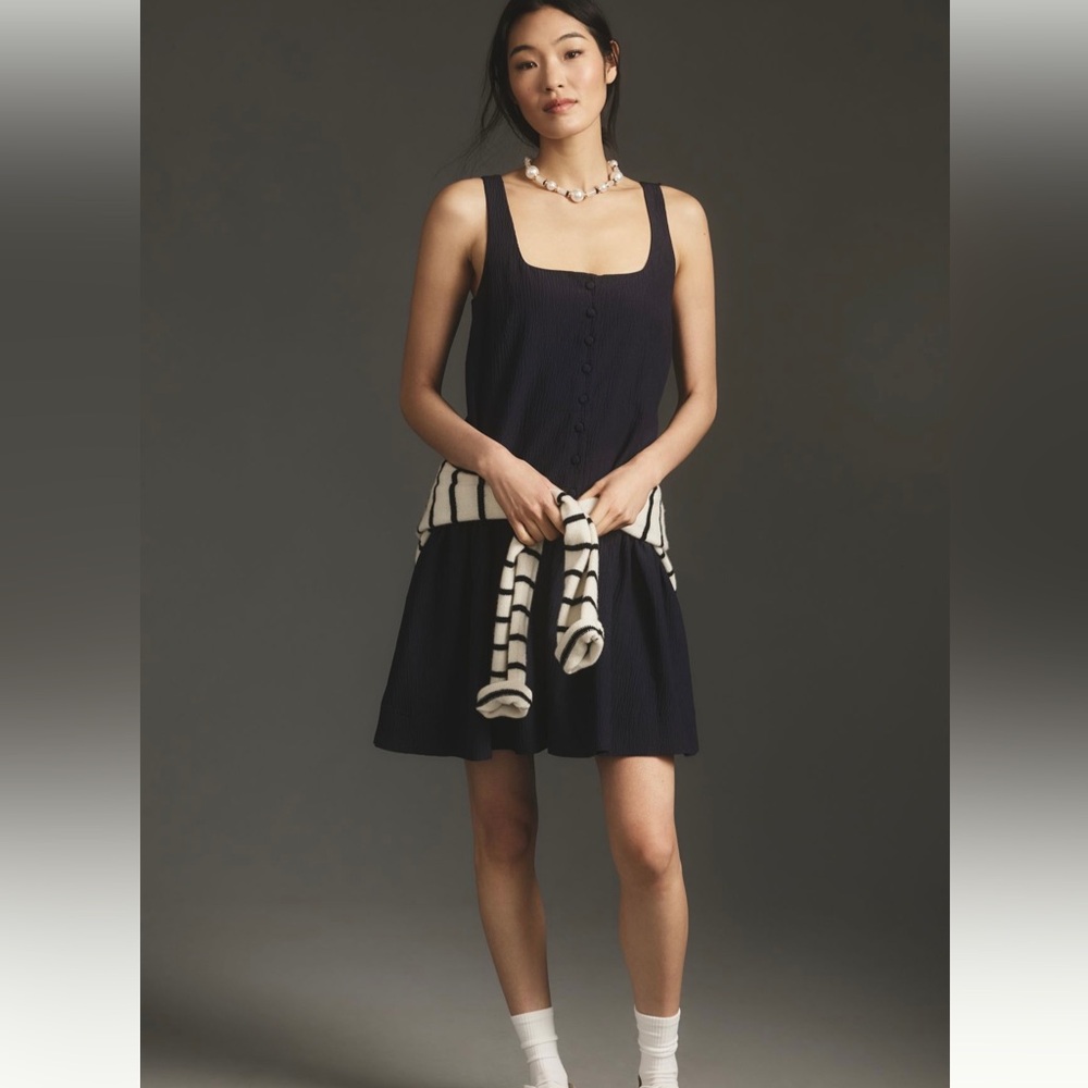 Navy Mini Dress
